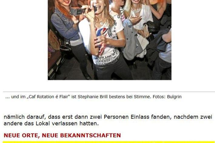 Zeitungsausschnitt aus Esslingen 2014